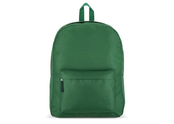 Sac à dos classique promotionnel rPET 20L Vert 